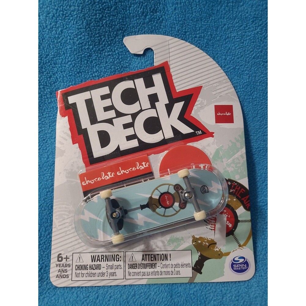 Tech Deck Chocolate Fingerboard Ultra Rare Microphone Spin Master